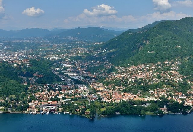 Widok na Cernobbio