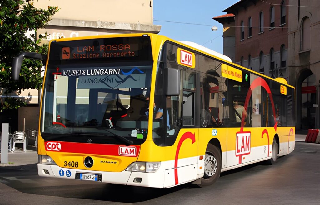 Autobus linii "LAM rossa"
