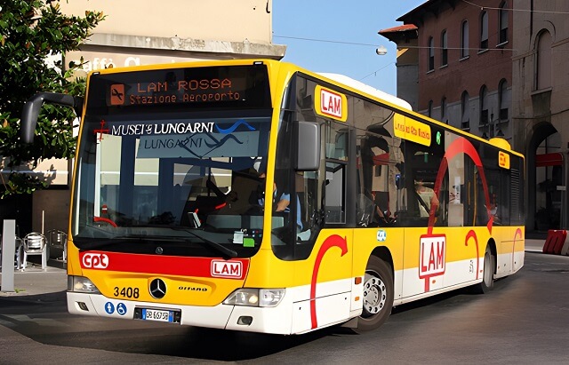 Autobus linii "LAM rossa"