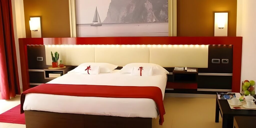 Numer w hotelu “Kairos Garda Hotel”