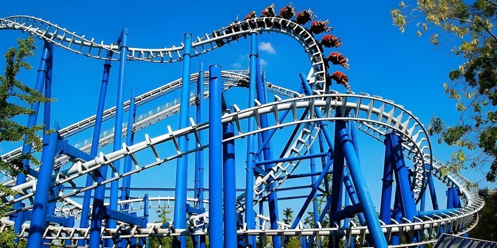 Jedna z atrakcji w parku Gardaland