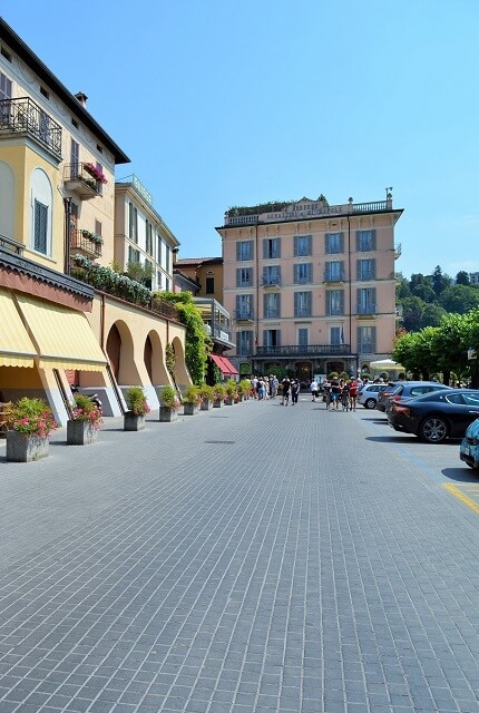 Ulice miasta Bellagio