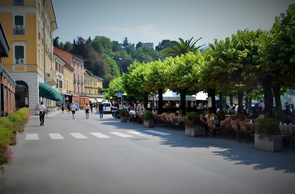Ulice miasta Bellagio