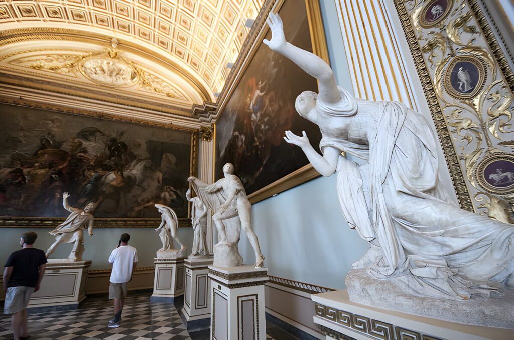 Dzieła sztuki w Galerii Uffizi