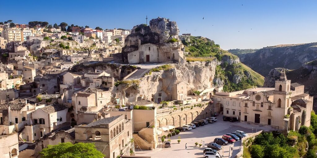 Stare miasto Matera. Sassi di Matera