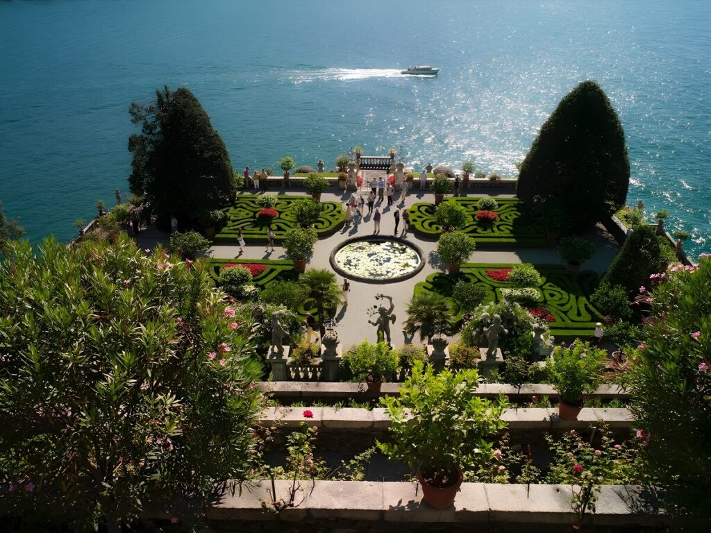 Ogród na wyspie Isola Bella