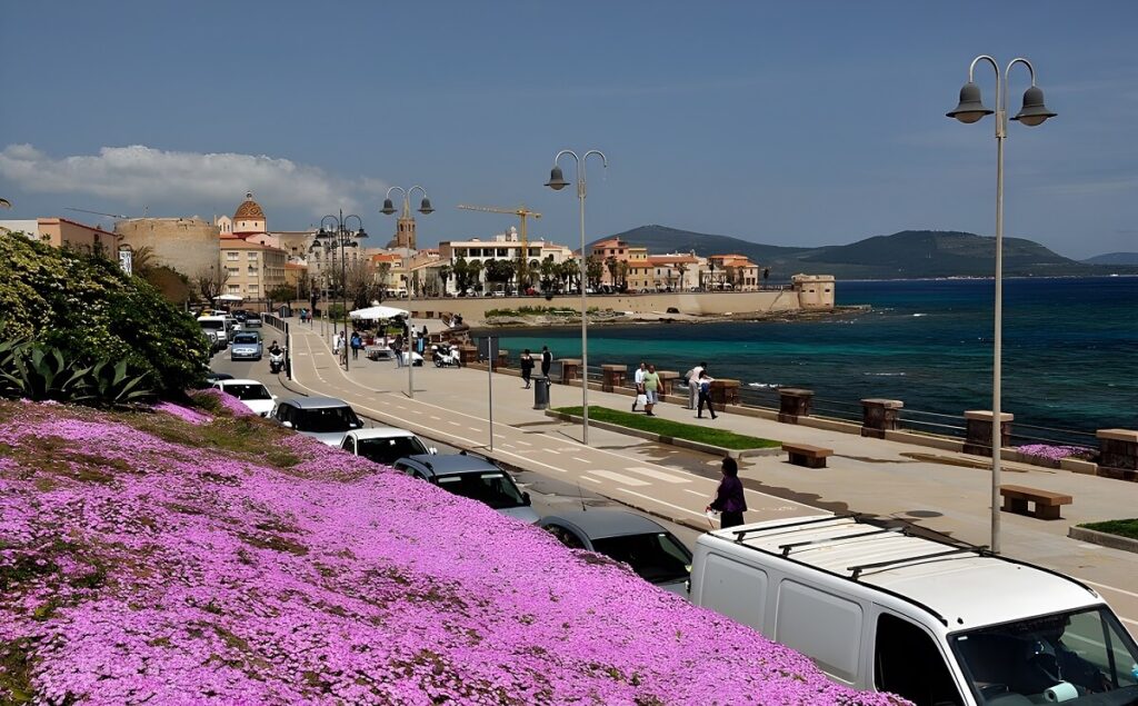 Stare miasto w Alghero, Sardynia