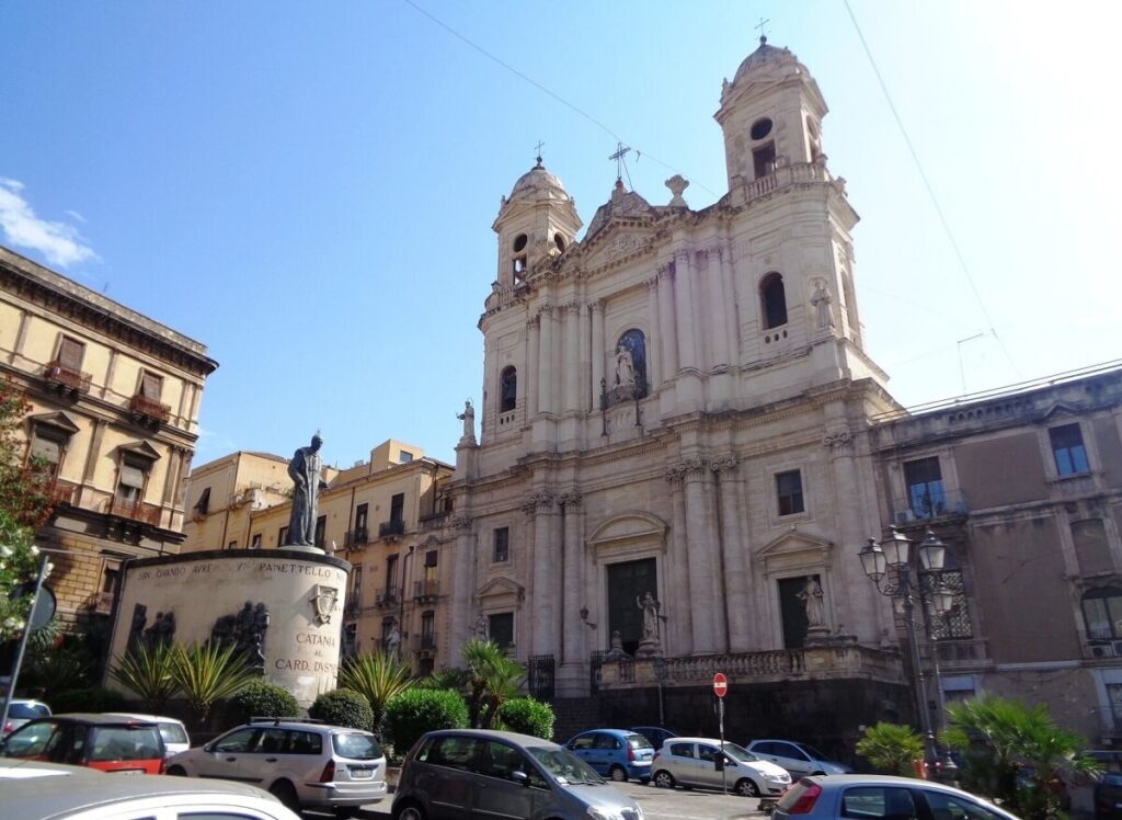 Katania, kościół San Francesco (Chiesa di San Francesco d'Assisi all'Immacolata)