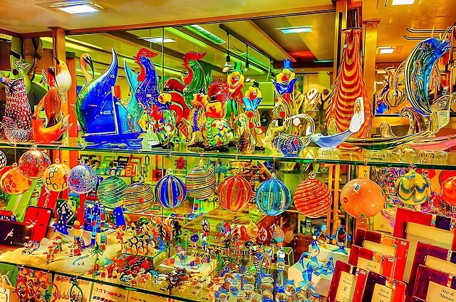 Wenecja, szkło Murano
