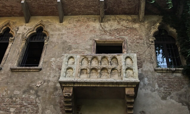 Werona, balkon Julii