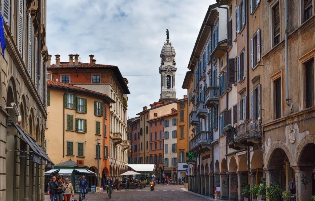 Bergamo, górne miasto