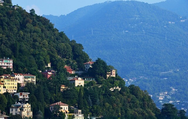 Widok z Como