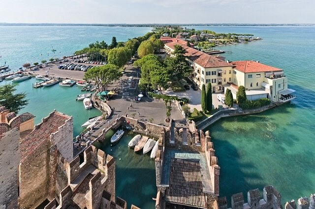 Widok z wieży twierdzy Skaliogerów