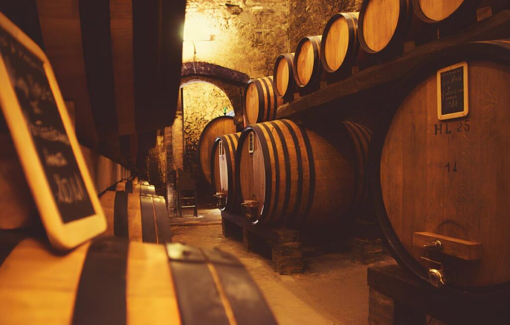 Piwnice winne Montepulciano